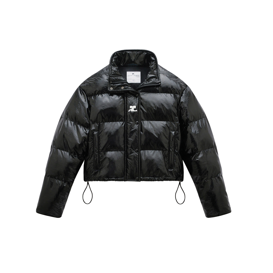 Vinyl Puffer Jacket – Riccardi Boston