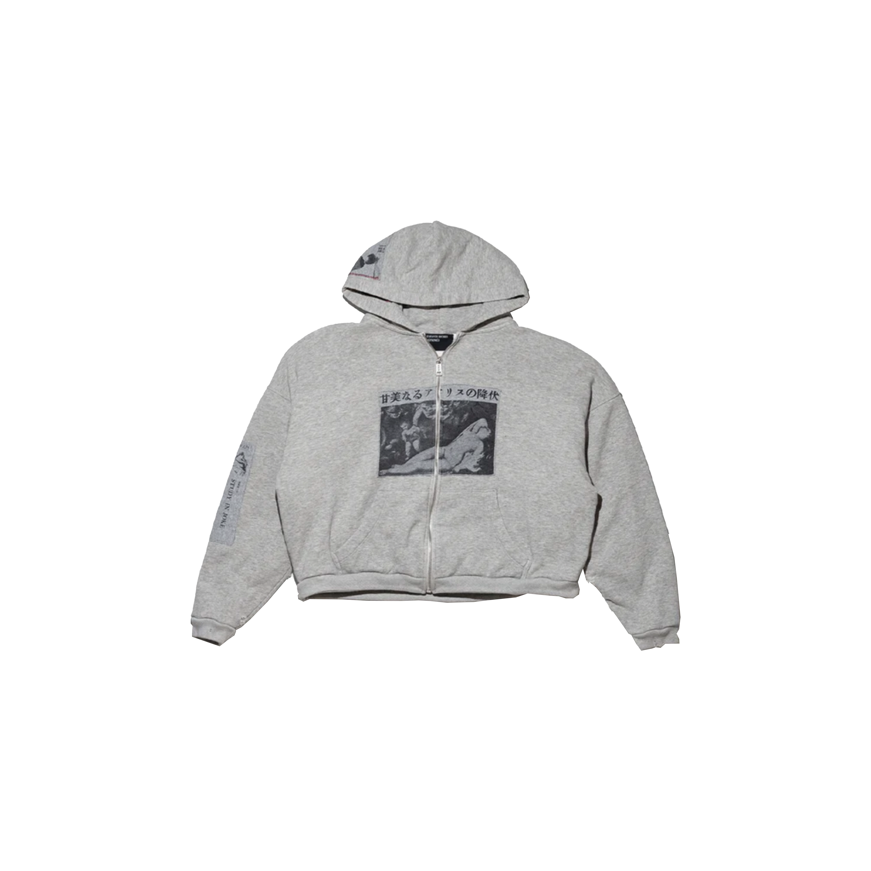 【Raucohouse】Grave stretch rib hoodie Assemblage Zip Hoodie – Riccardi Boston