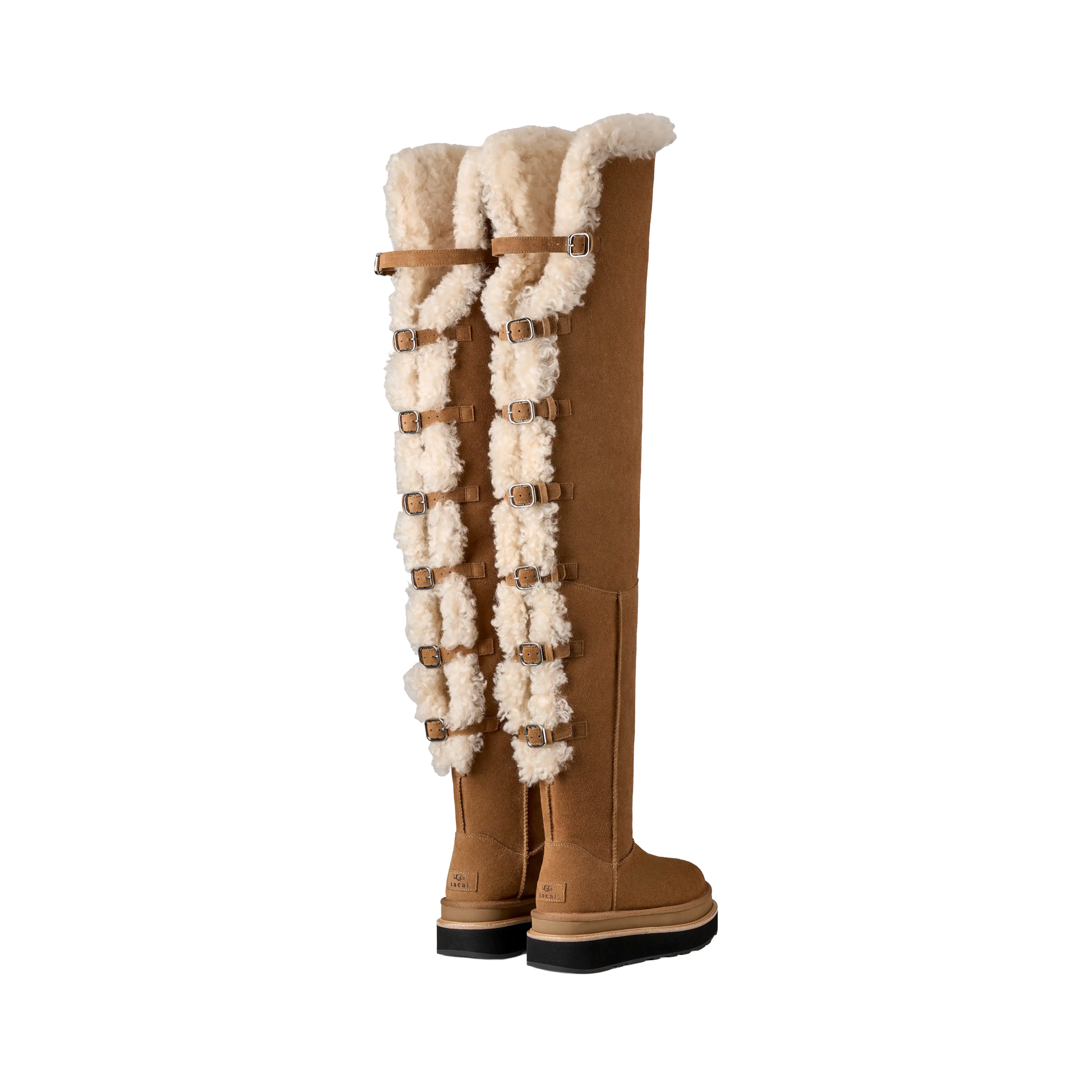 【新品未使用】UGG×Sacai Thigh High Boot 25 UGG Sacai Thigh High Boots – Riccardi Boston