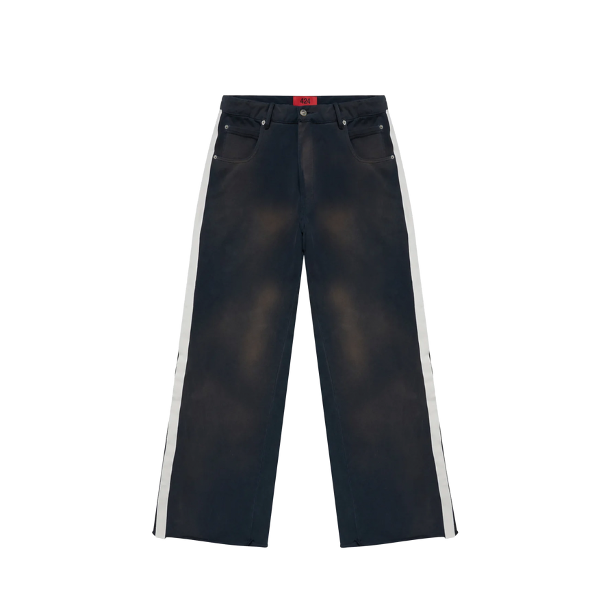 Crest Fivepocket Sweatpant in Black