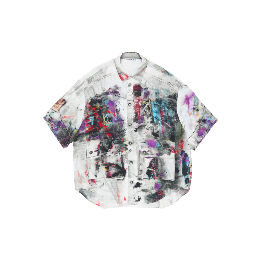 Button-Up Shirt Printed