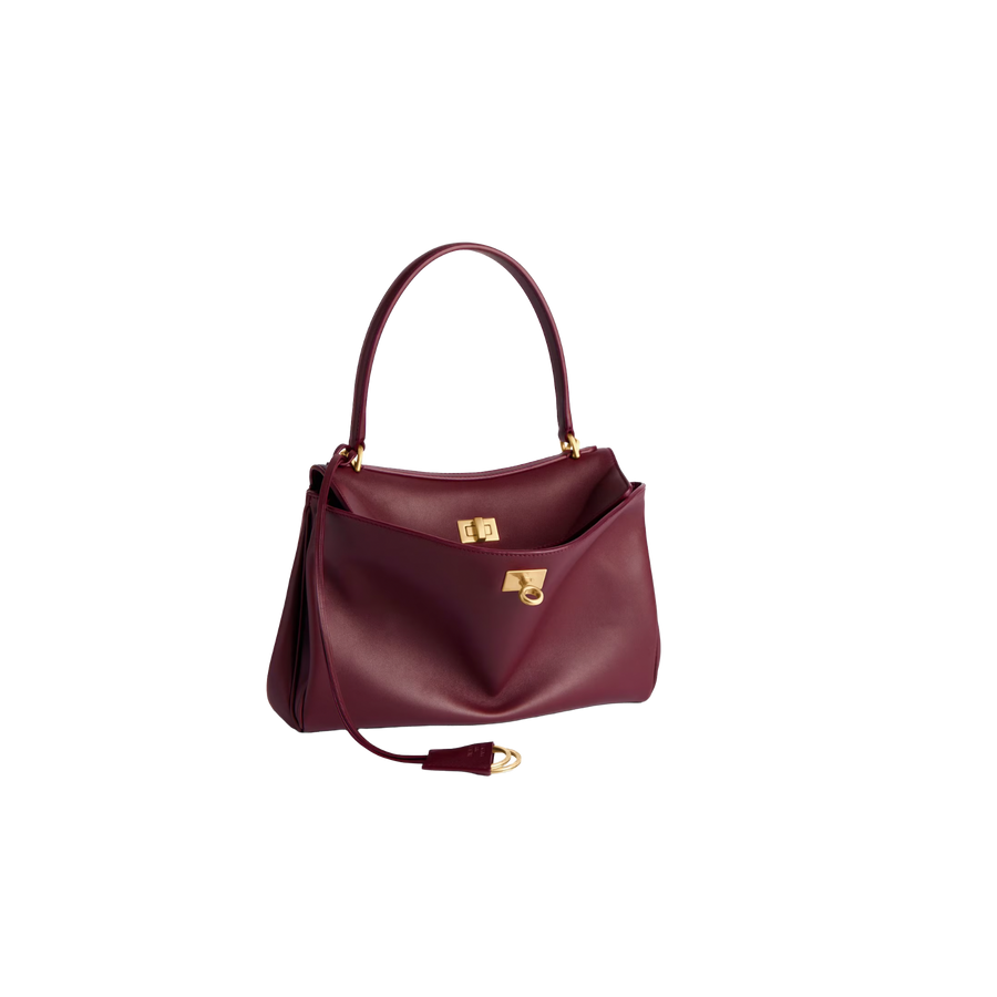 Rodeo Handbag Small in Dark Burgundy