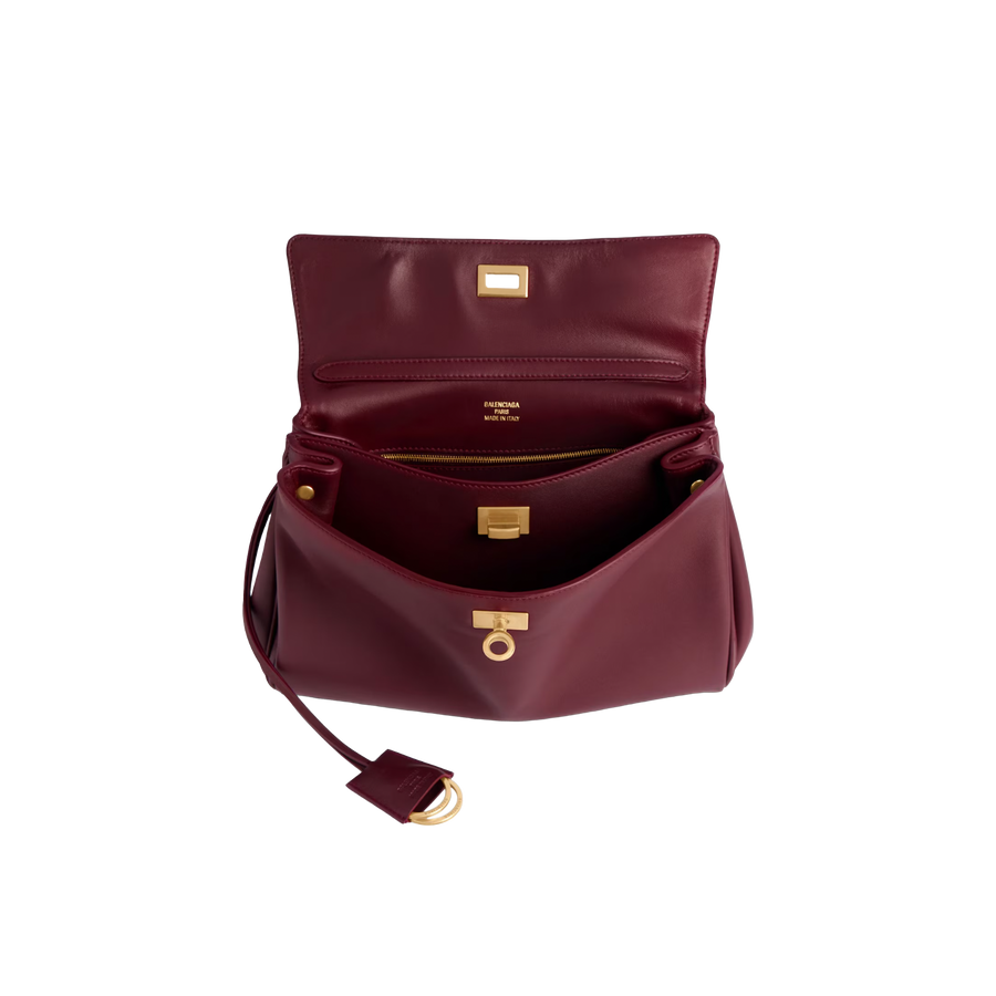 Rodeo Handbag Small in Dark Burgundy