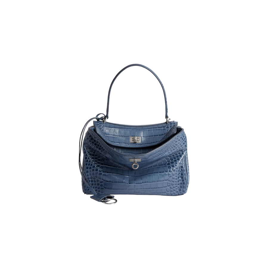 Rodeo Handbag Small in Faded Dark Blue