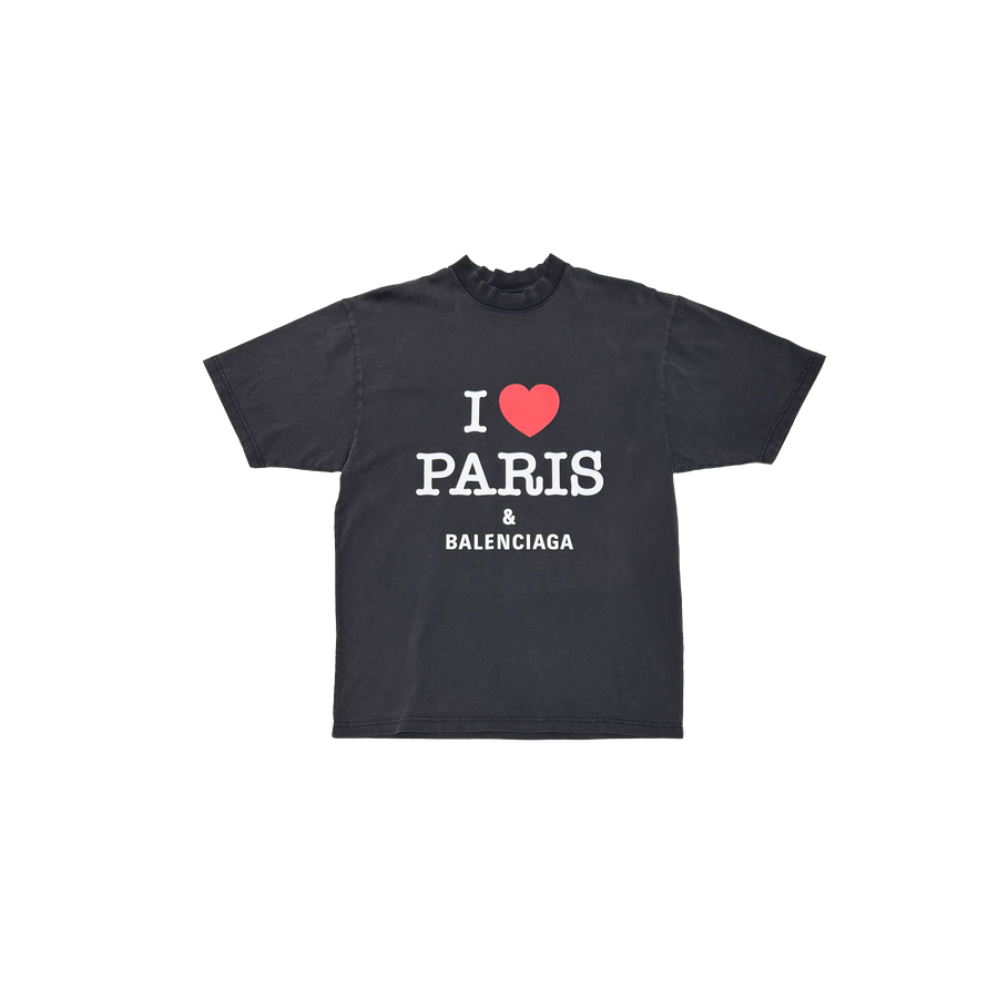 I Love Paris Med Fit T-Shirt