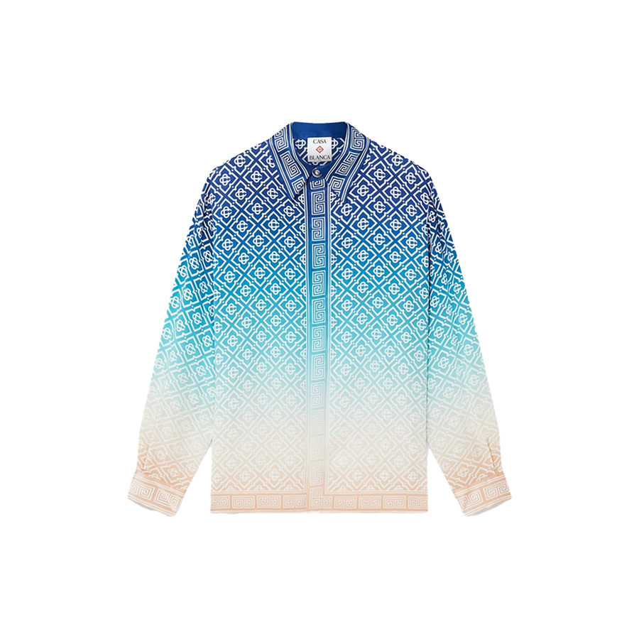 Gradient Silk Shirt