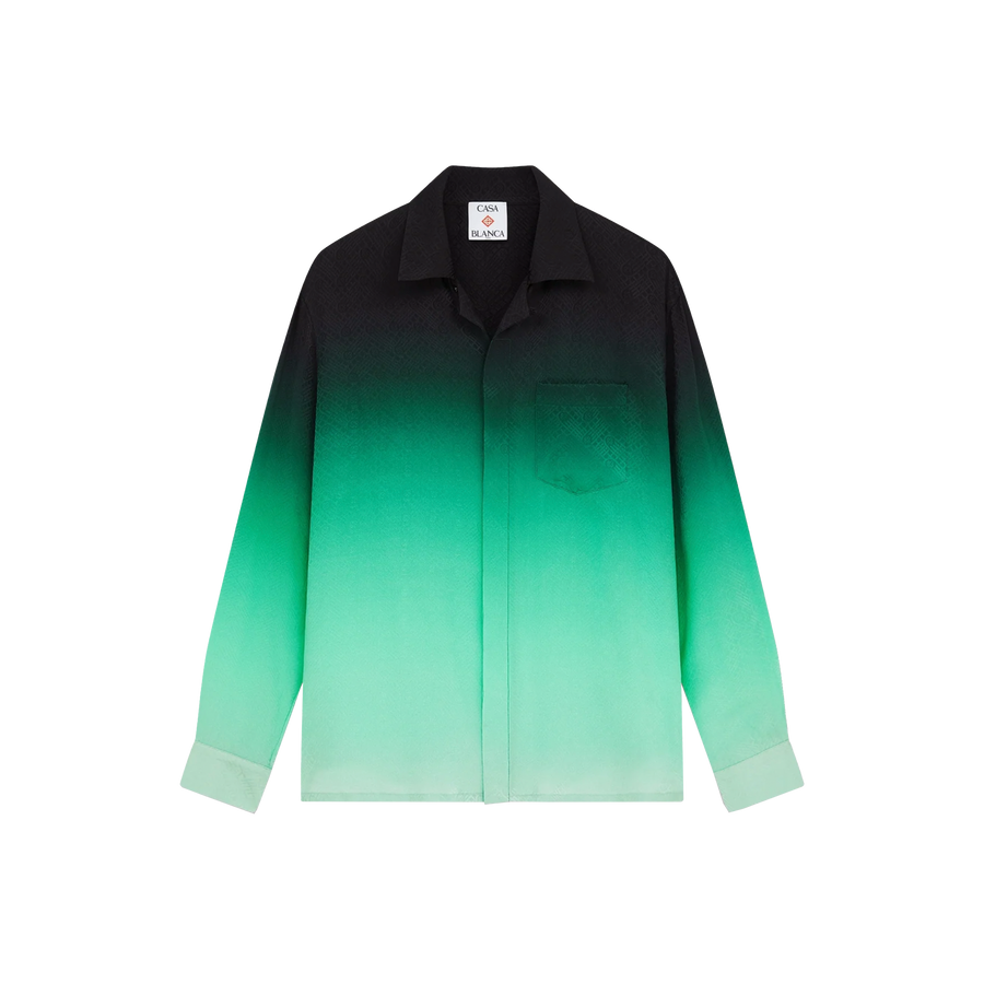 Gradient Ping Pong Jacquard Shirt