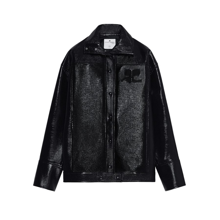 Iconic Oversized Vinyl Jacket