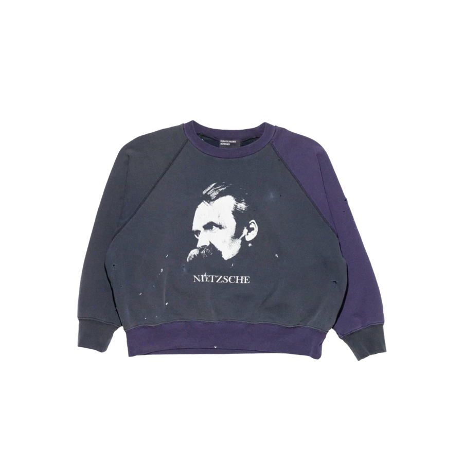 Nietzsche Raglan Sweatshirt