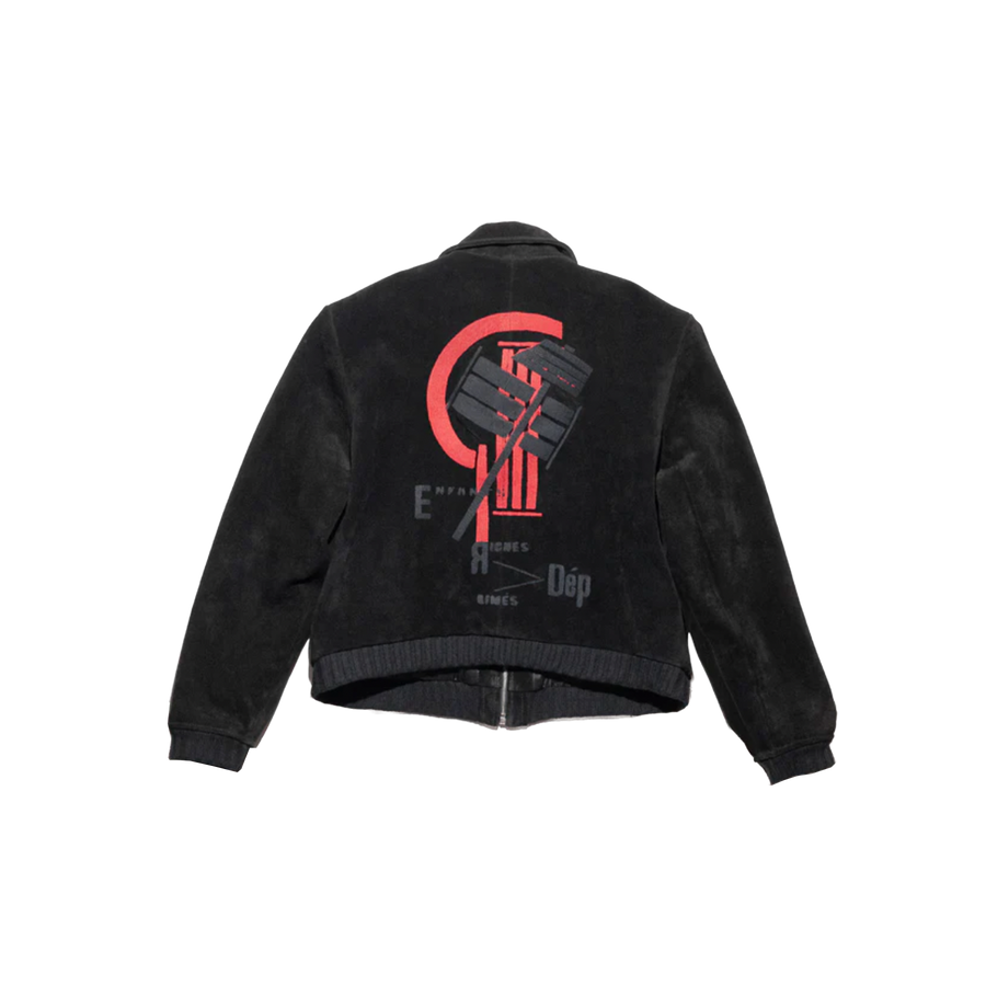 Suede Constructivist Jacket