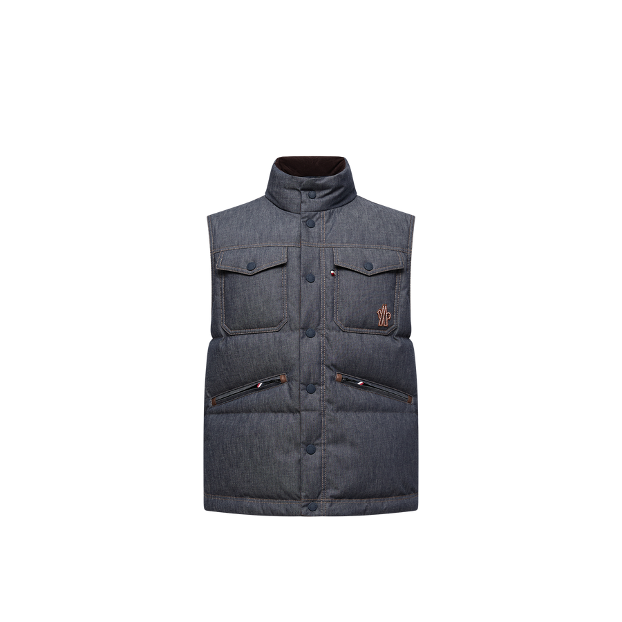 Krachan Down Denim Vest