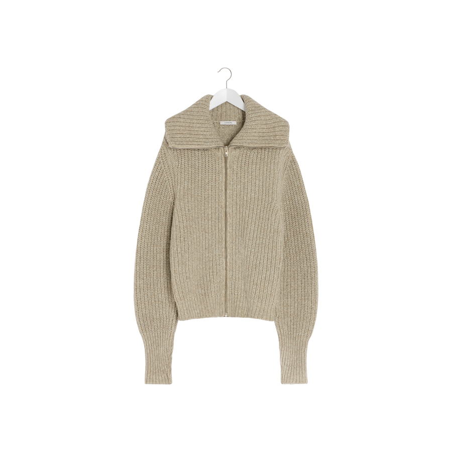 Zipped Cardigan