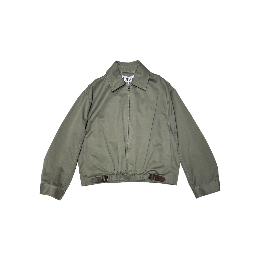 Belted Jacket in Cotton