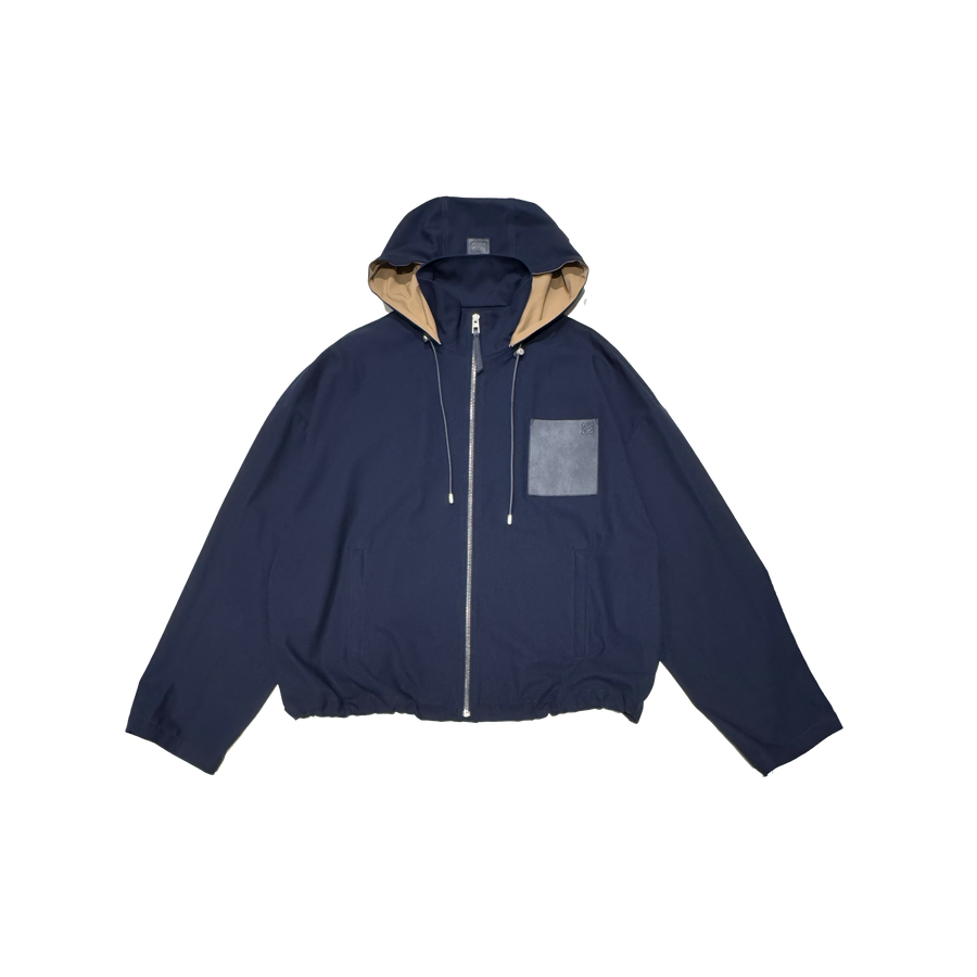 Hooded Jacket in Cotton