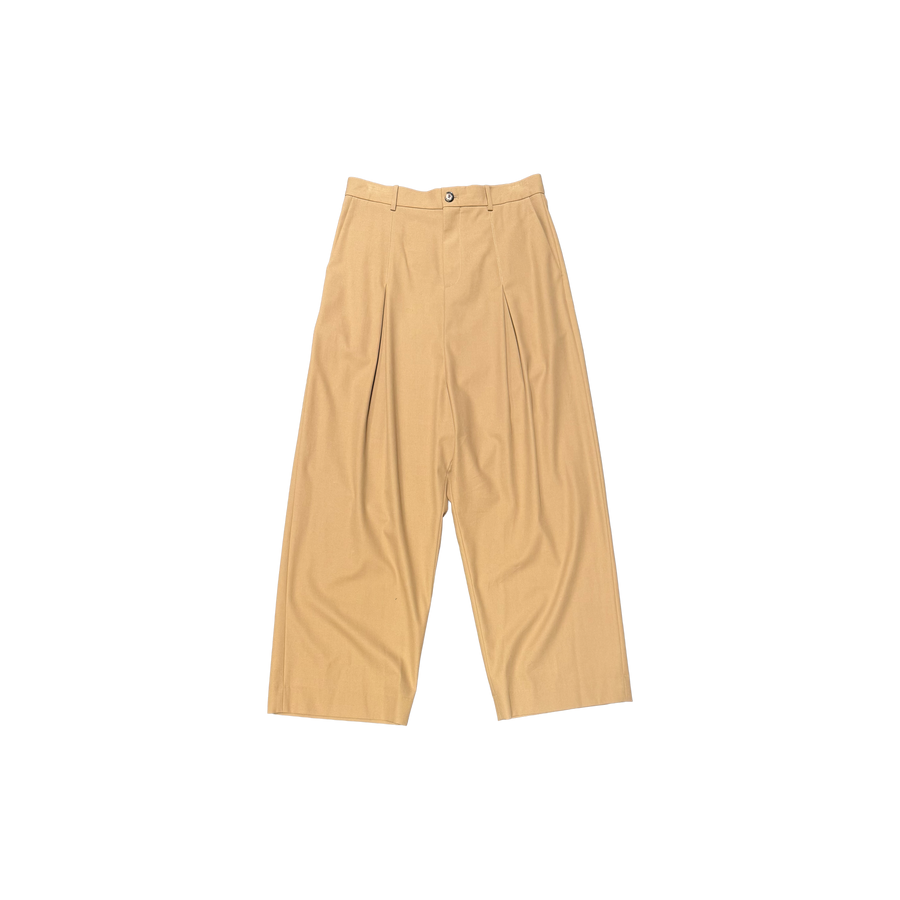 Low Crotch Trousers in Cotton
