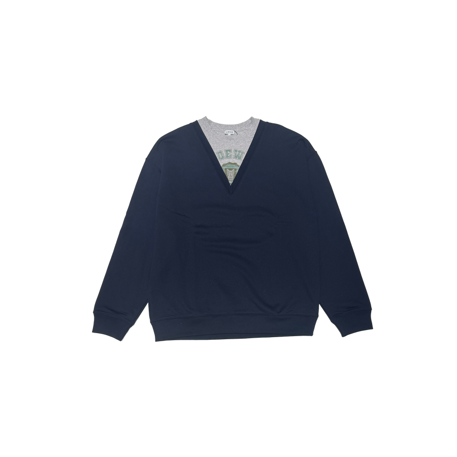 Sweatshirt in Cotton