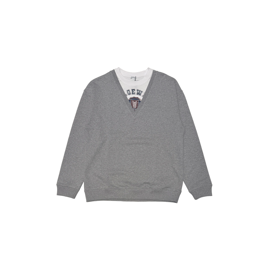 Sweatshirt in Cotton