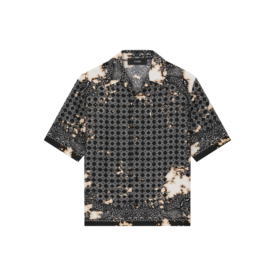 Bleach Bandana Bowling Shirt