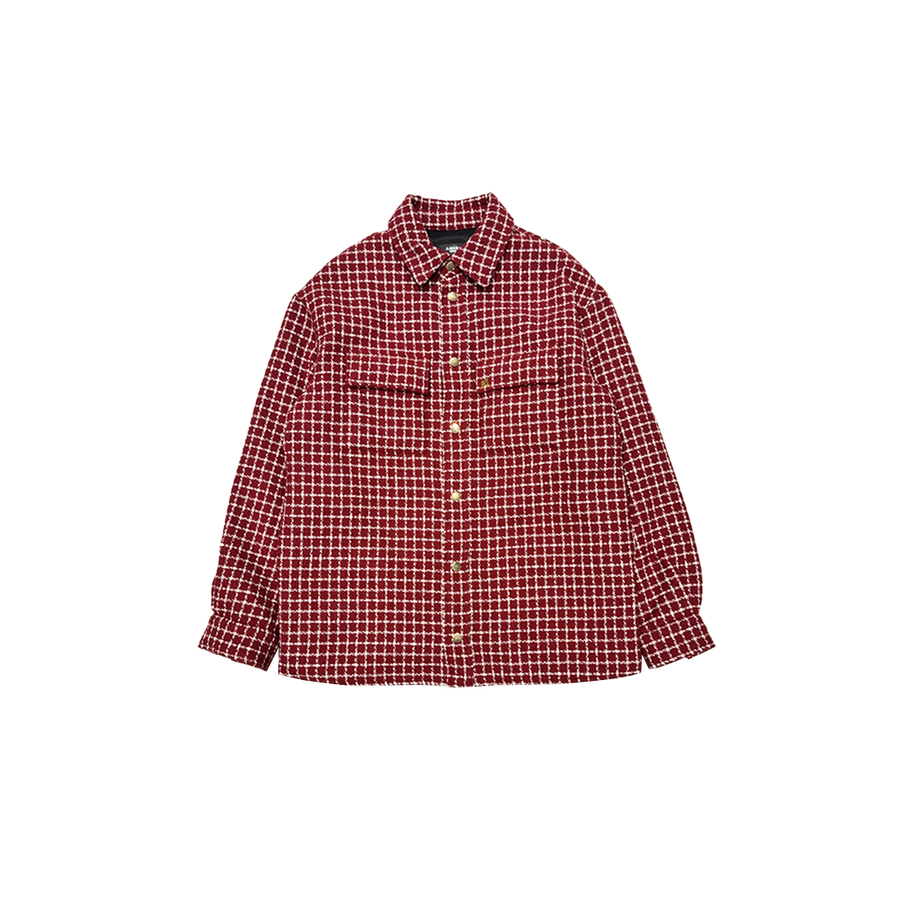 Boucle Padded Shirt