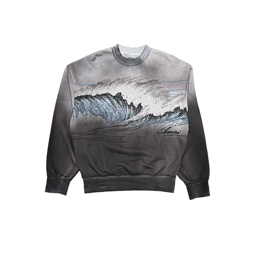 Wave Knit Crewneck