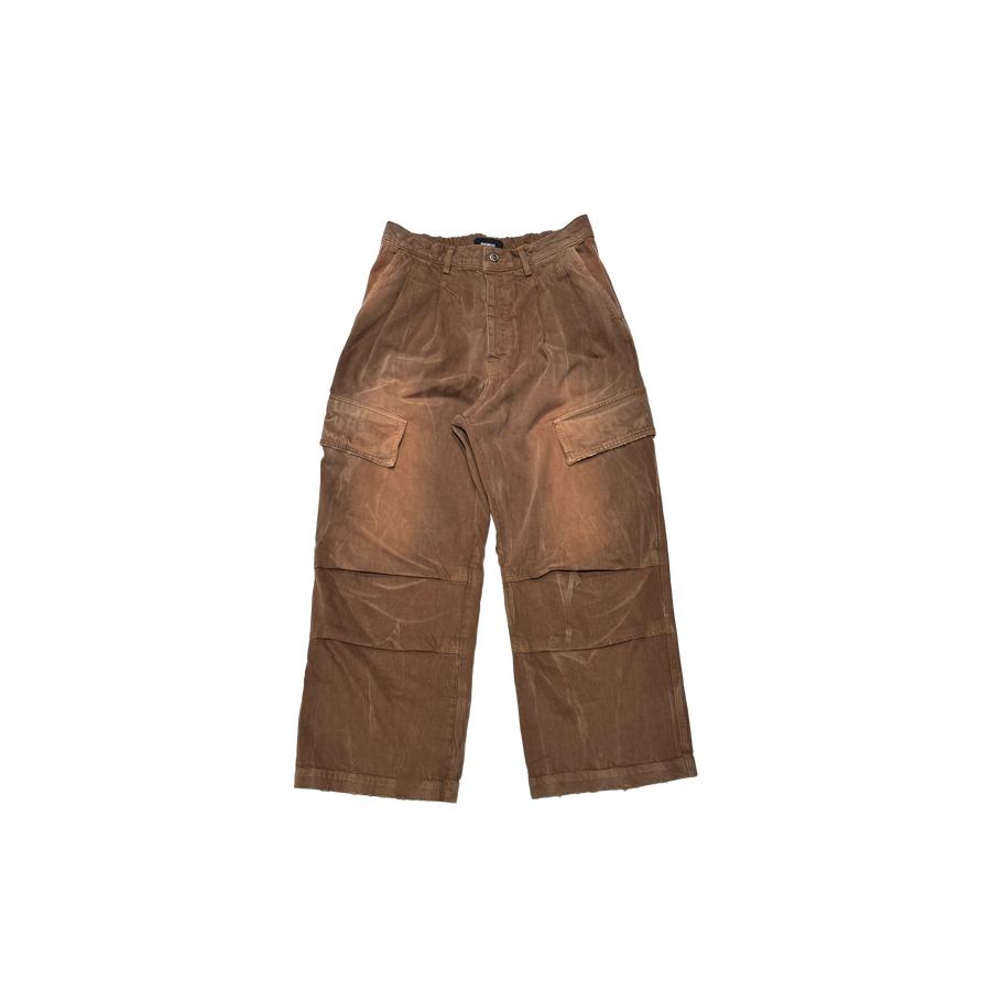 Denim Oversized Cargos