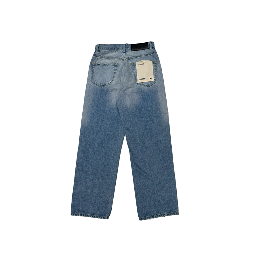 Tinted Wide Straight Jeans