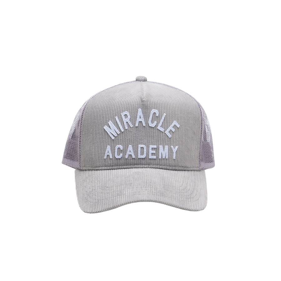 Miracle Academy Corduroy Trucker Hat