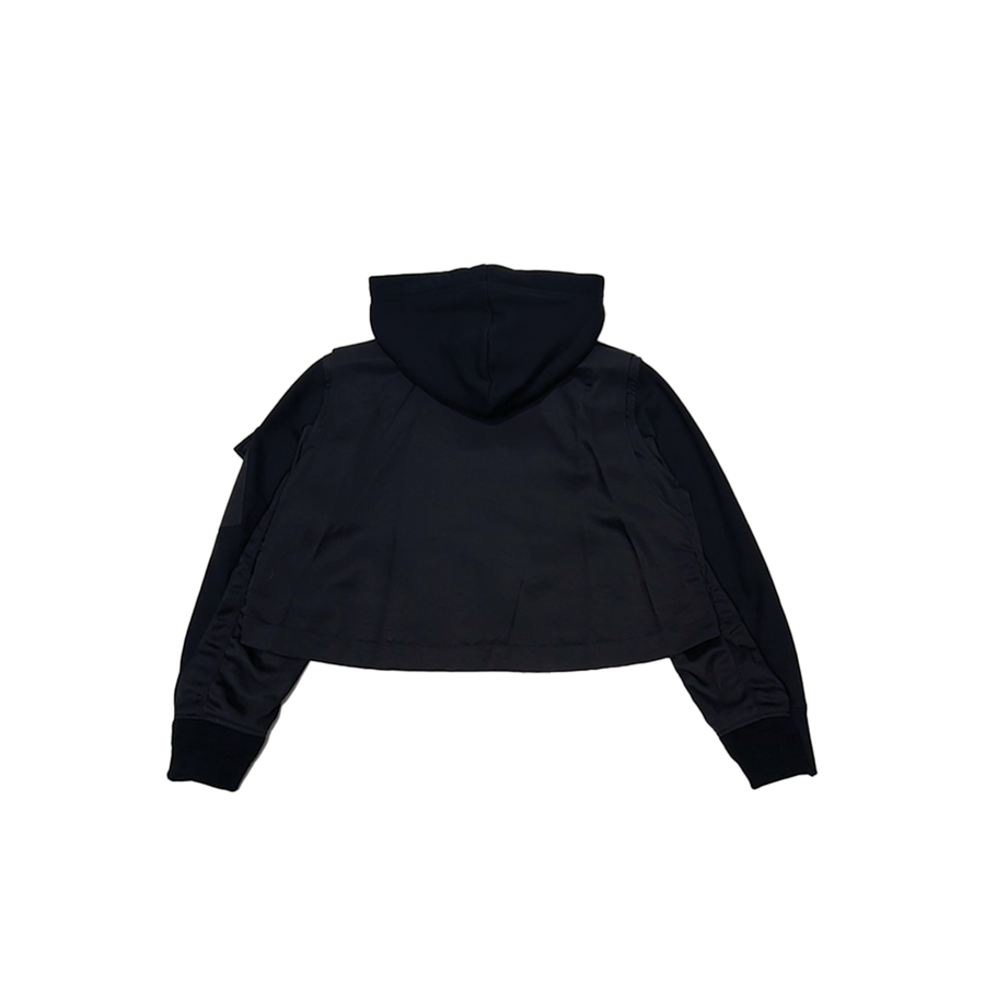 Spiewak Cotton Jersey Cropped Zip Hoodie