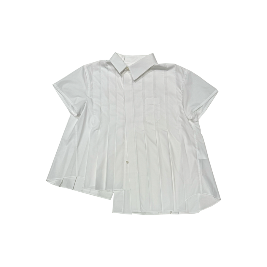 Short Sleeve Cotton Poplin Shirt