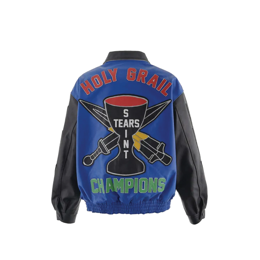 Denim Tears x Saint Mxxxxxx Holy Grail Varsity Jacket