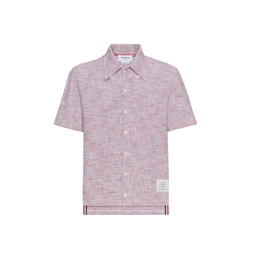 Cotton Tweed Short Sleeve Shirts