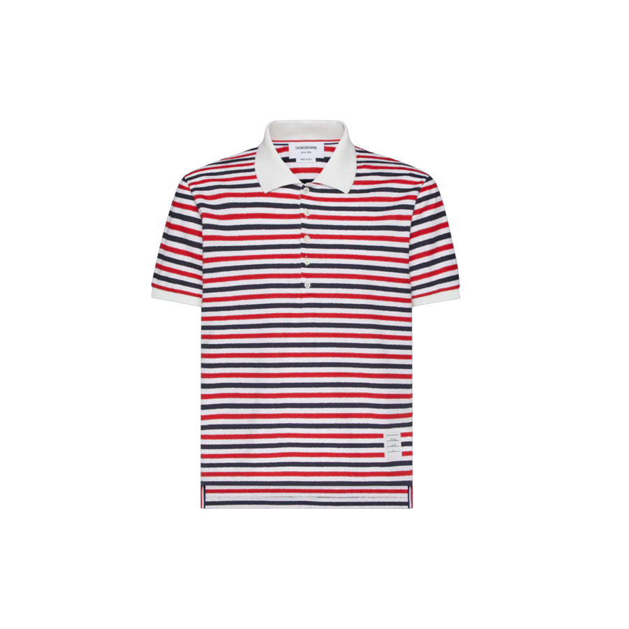 Linen Jersey Short Sleeve Polo