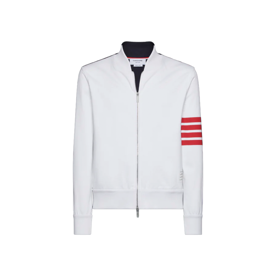 Cotton Color Block Bomber Jacket
