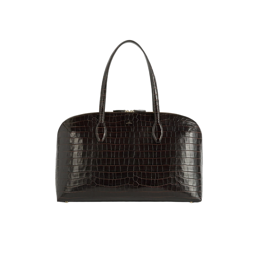 Croc-Embossed Day Tote