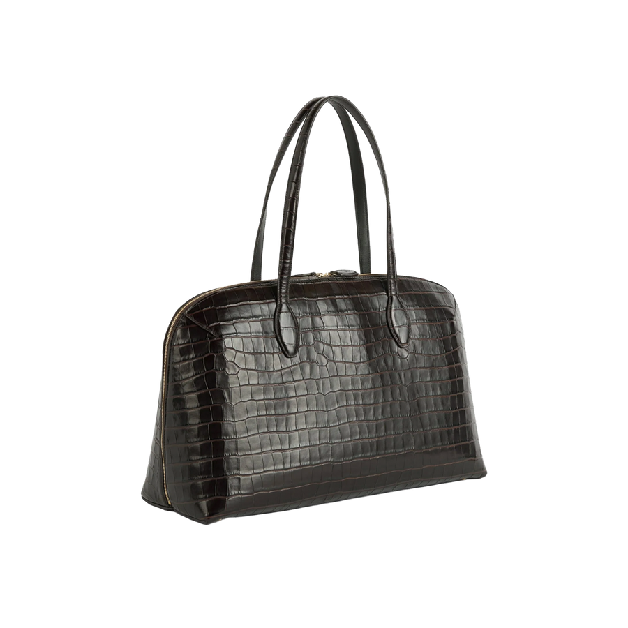 Croc-Embossed Day Tote