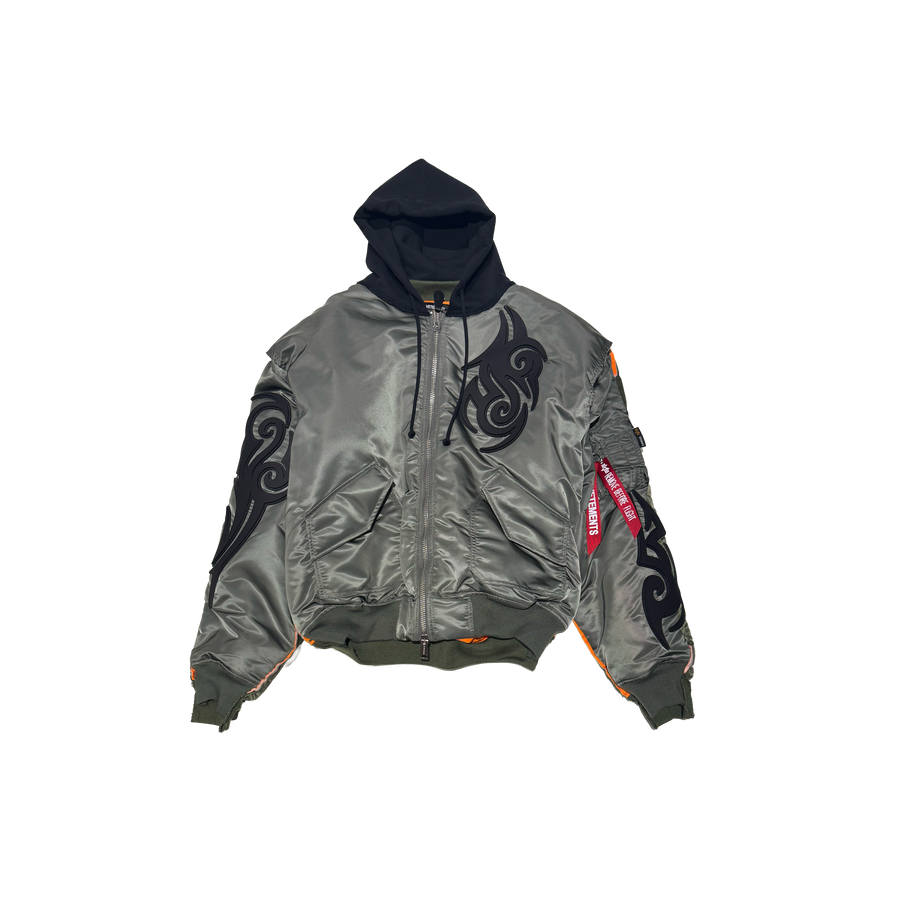 Alpha Industries Tribal Reworked Bomber Jacket