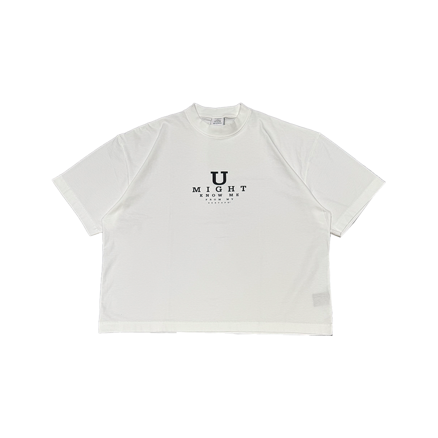 U Might Know Me Cropped T-Shirt