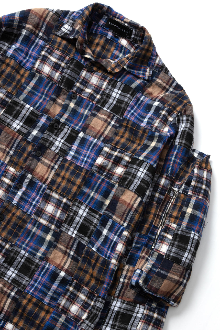 Multi Plaid Pocket Flannel