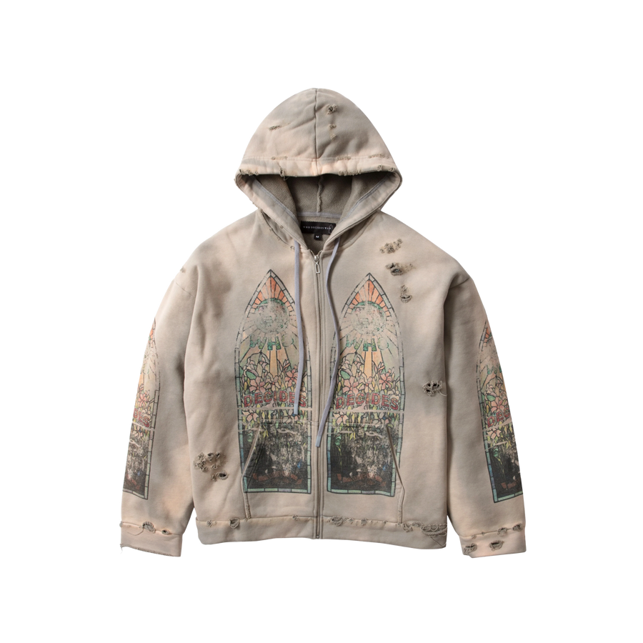 Faded Zip Up