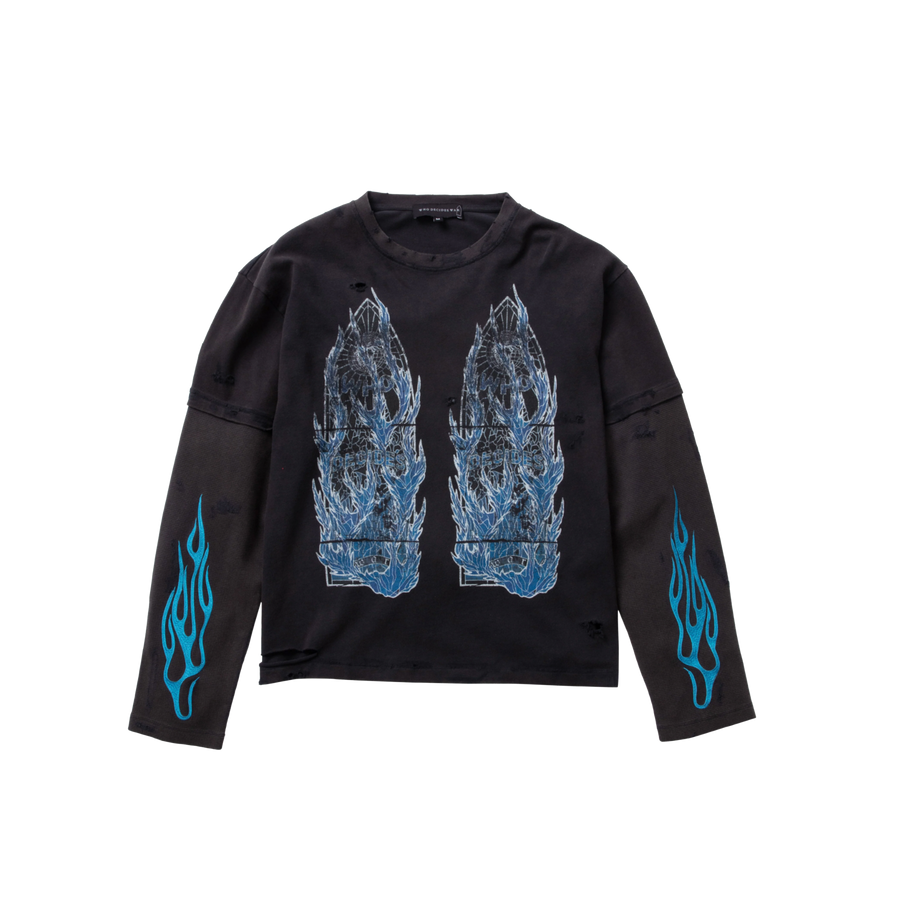 Flame Glass Double Jersey