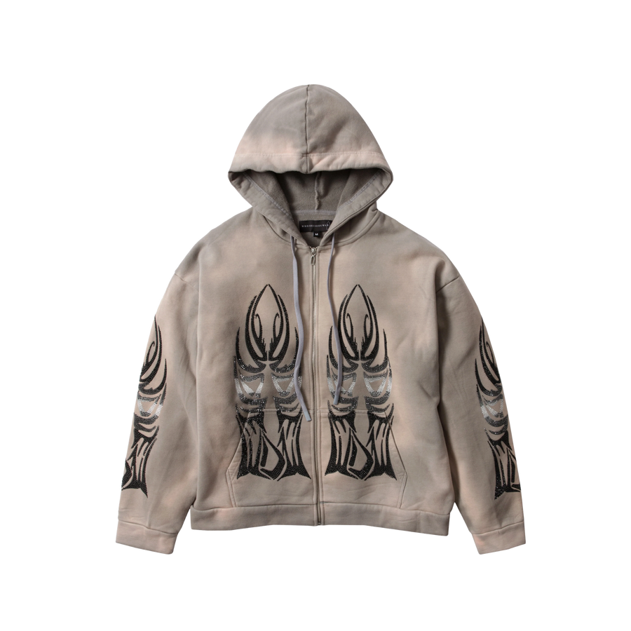 Winged Zip-Up