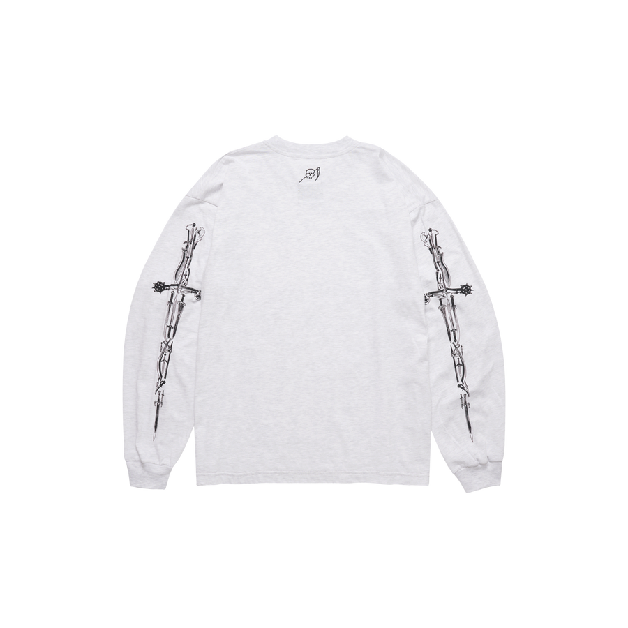 Arsenal Skull Long Sleeve T-Shirt