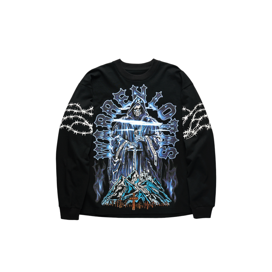 Mountain Cemetery Long Sleeve T-Shirt